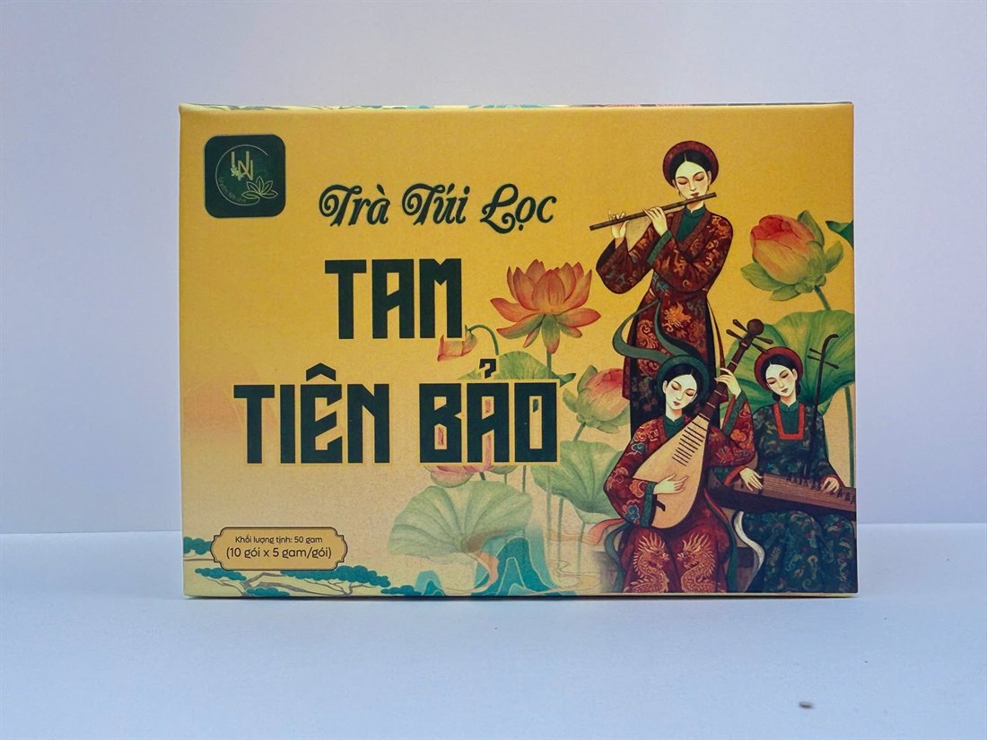 Hộp trà Tam Tiên Bảo 30 túi lọc