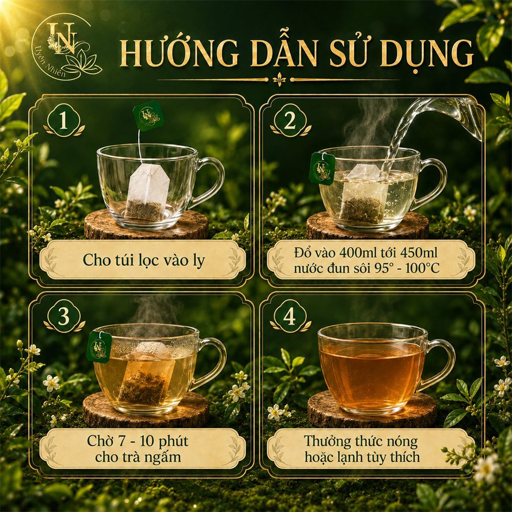Hướng dẫn pha trà Tam Tiên Bảo